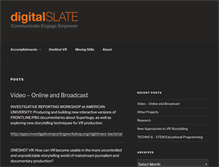 Tablet Screenshot of digitalslate.com